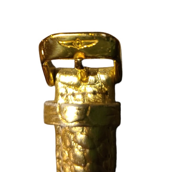Invicta Gold Leather Watch - Picture 6 of 8